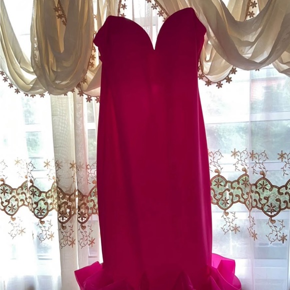 Fashion Nova Pink Midi Dress - Picture 2 of 2